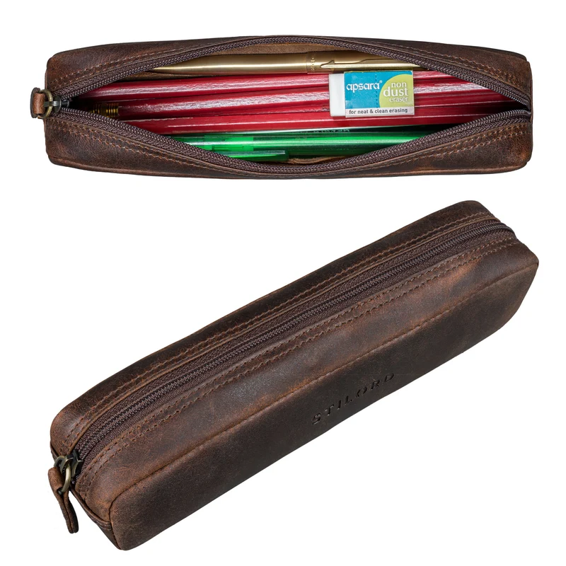"Preston" Etui aus Leder