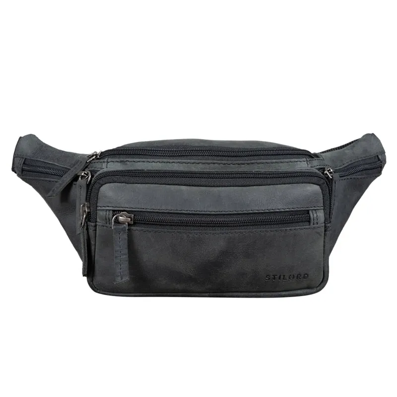 B-WARE "Zion" Vintage Leder Gürteltasche Leder