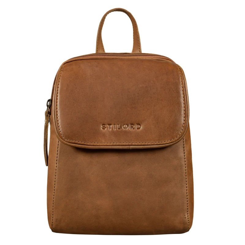 "Valentina" Damenrucksack Klein Leder