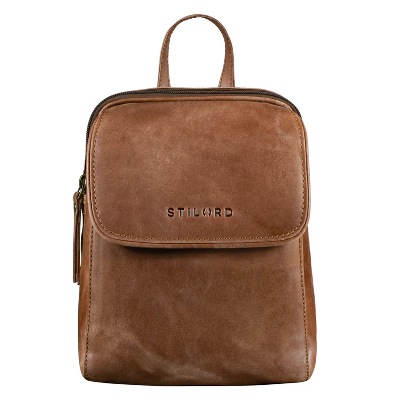 "Valentina" Damenrucksack Klein Leder