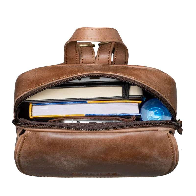 "Valentina" Damenrucksack Klein Leder