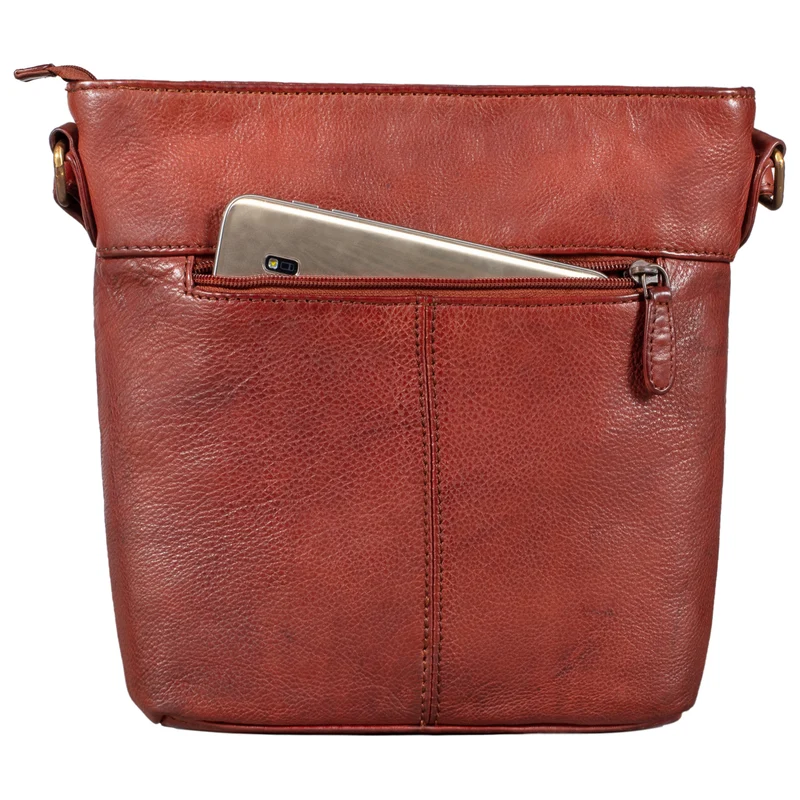 "Jasmine" Ledertasche Damen Umhängetasche