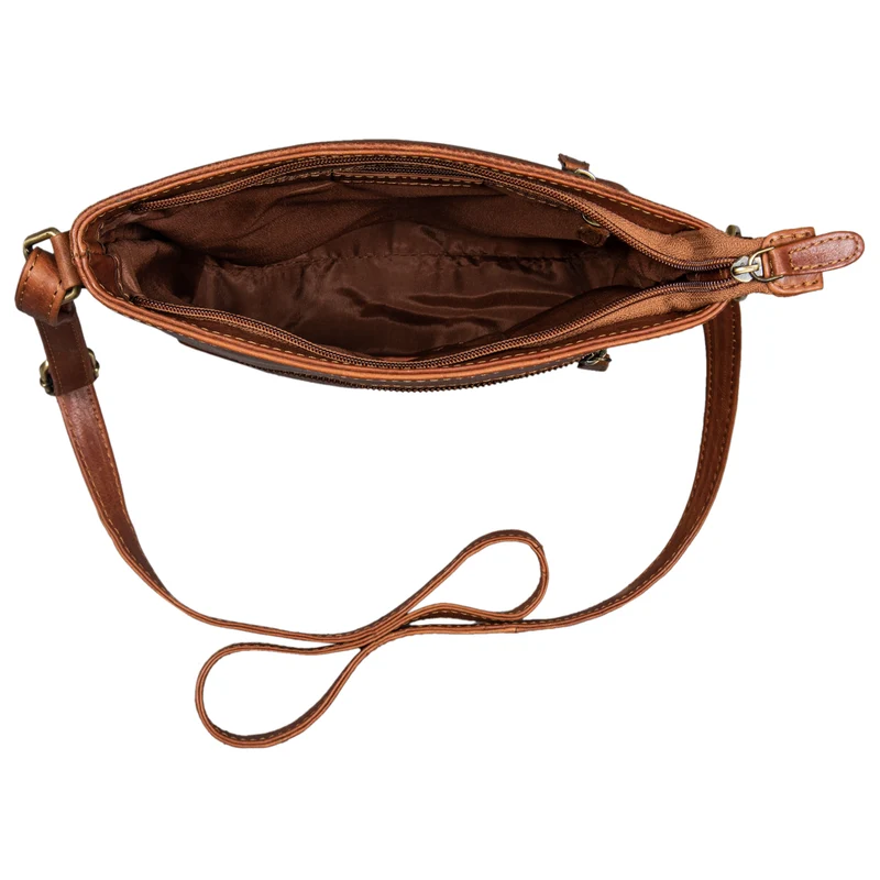 "Jasmine" Ledertasche Damen Umhängetasche