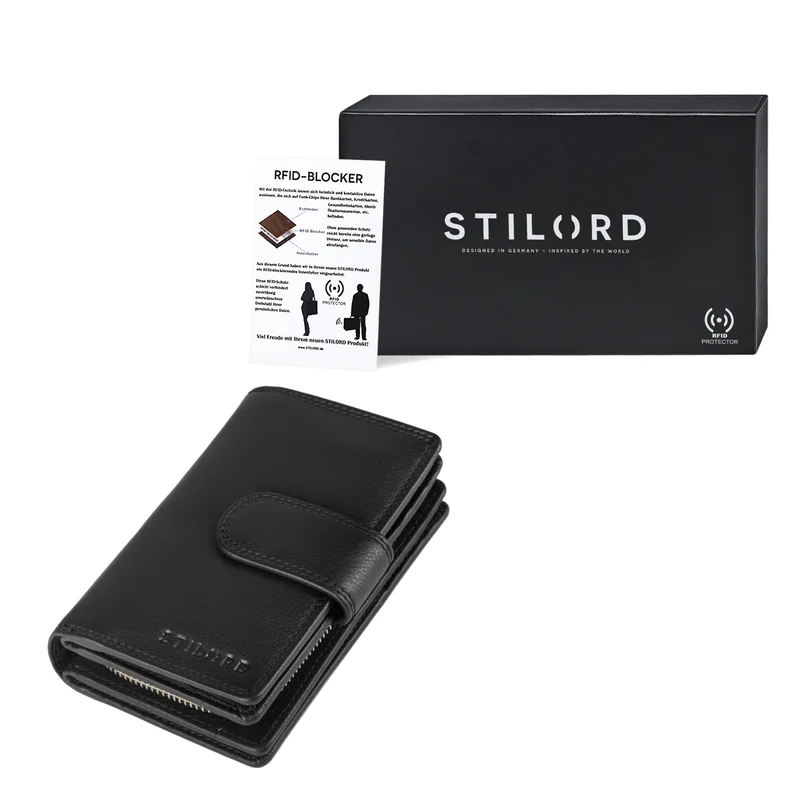 "Tilda" Damen Portemonnaie Leder RFID