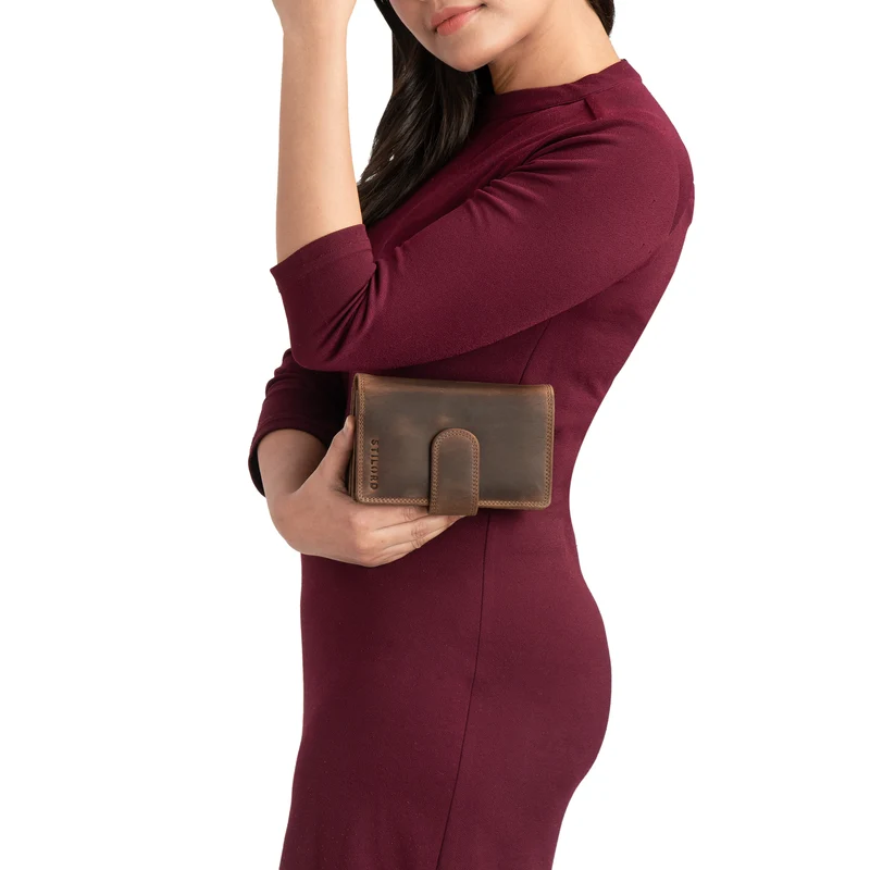 "Tilda" Damen Portemonnaie Leder RFID