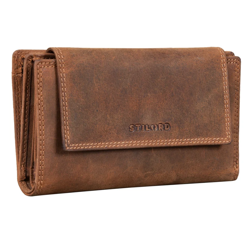 "Ira" RFID Portemonnaie Damen Leder