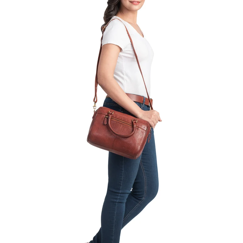 "Cassandra" Leder Handtasche Damen
