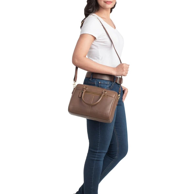 "Cassandra" Leder Handtasche Damen