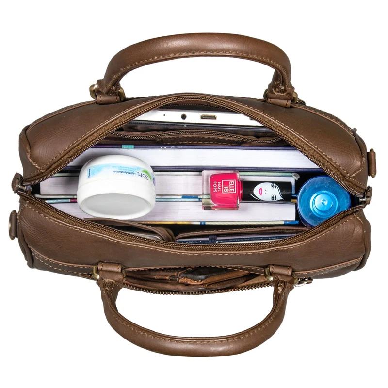 "Cassandra" Leder Handtasche Damen