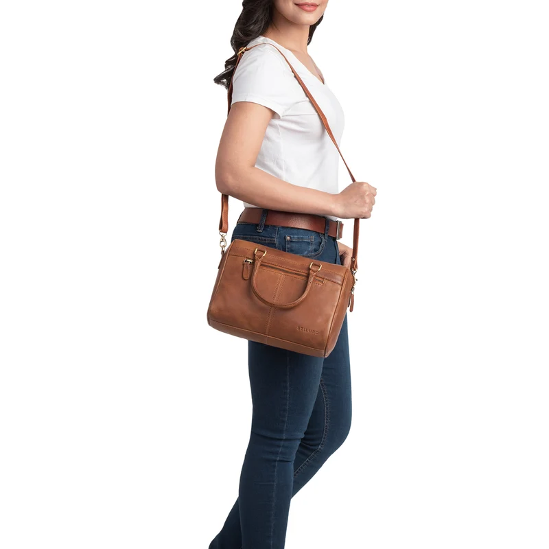 "Cassandra" Leder Handtasche Damen