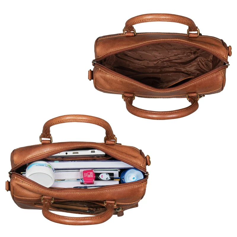 "Cassandra" Leder Handtasche Damen