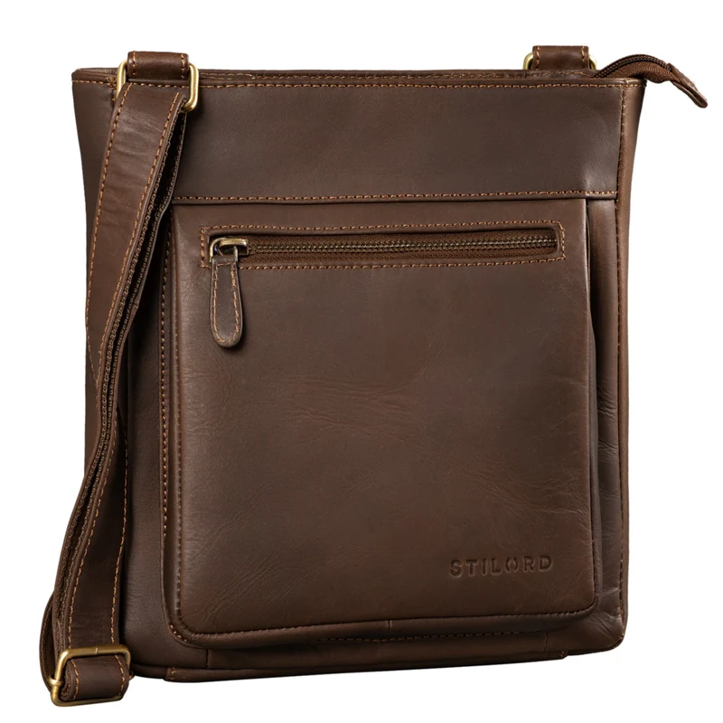 "Kaja" Vintage Ledertasche Damen