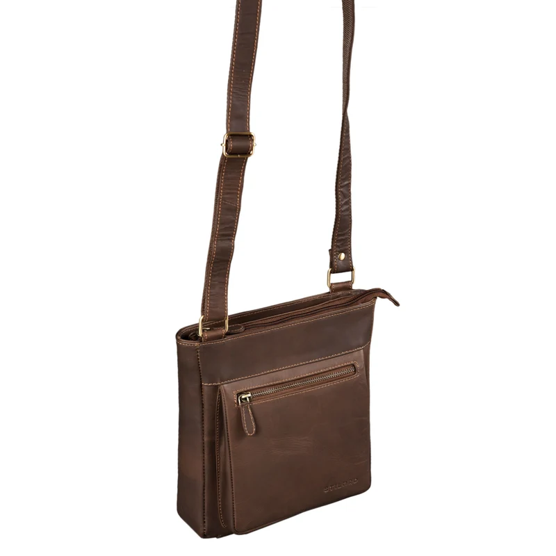"Kaja" Vintage Ledertasche Damen