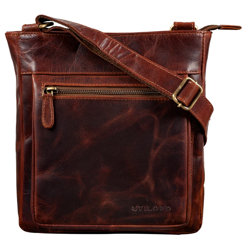 "Kaja" Vintage Ledertasche Damen