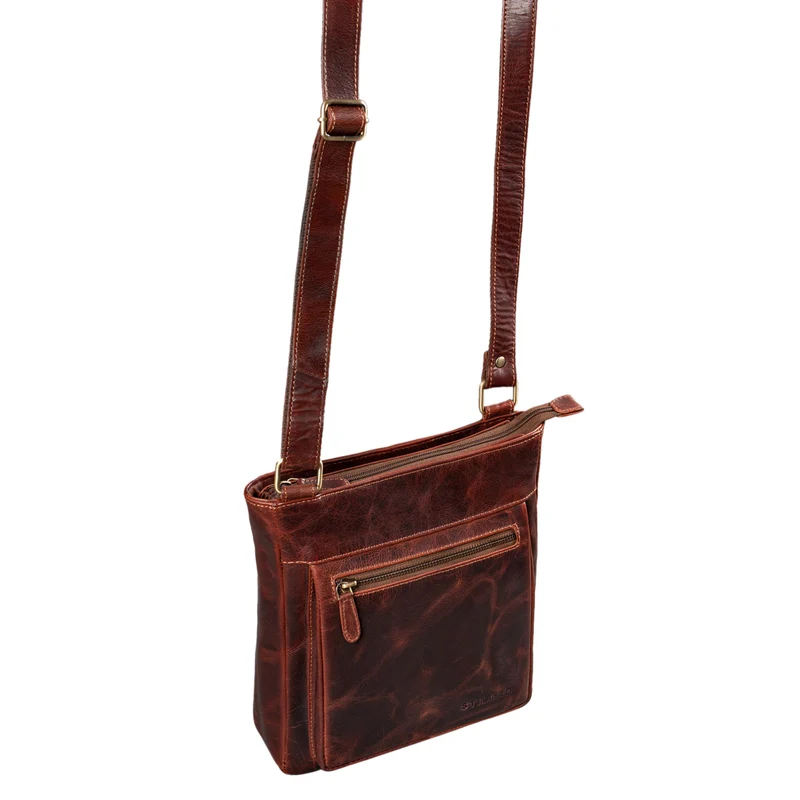"Kaja" Vintage Ledertasche Damen