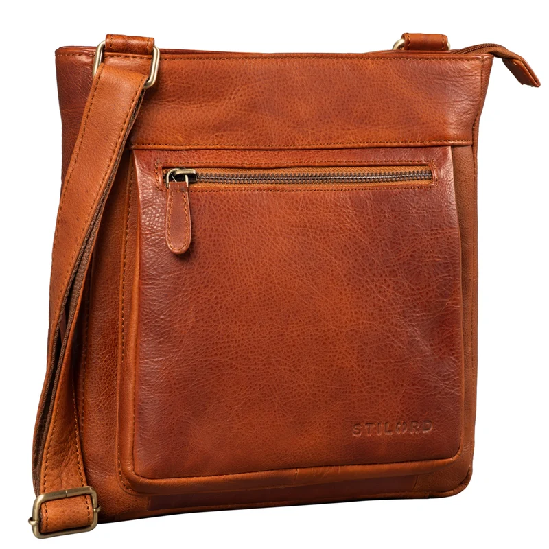 "Kaja" Vintage Ledertasche Damen