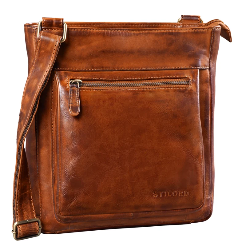 "Kaja" Vintage Ledertasche Damen