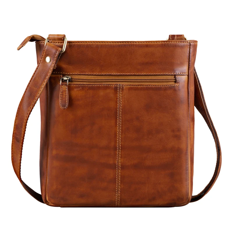 "Kaja" Vintage Ledertasche Damen