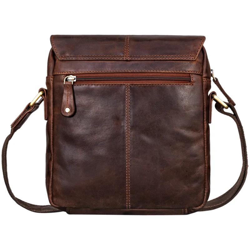 B-WARE "Matt" Herrenhandtasche Leder Umhängetasche