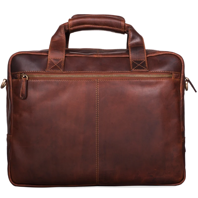 B-WARE "Explorer" Lehrertasche Leder Herren Damen