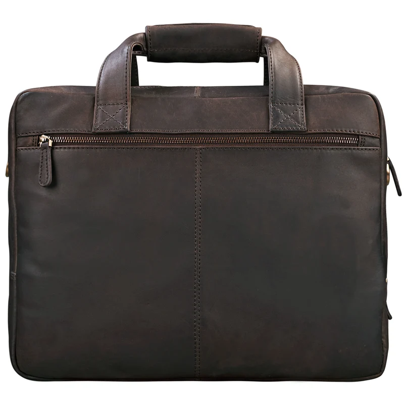 B-WARE "Adventure" Lehrertasche Leder groß
