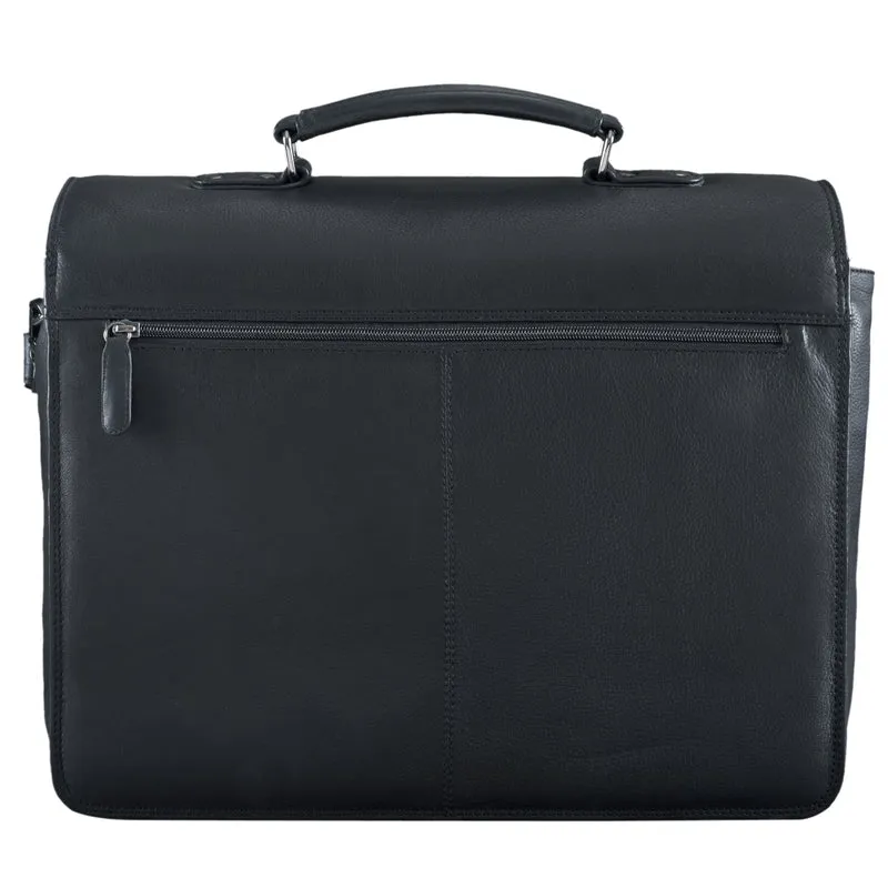 B-WARE "Andro" Lehrer Aktentasche Leder Vintage