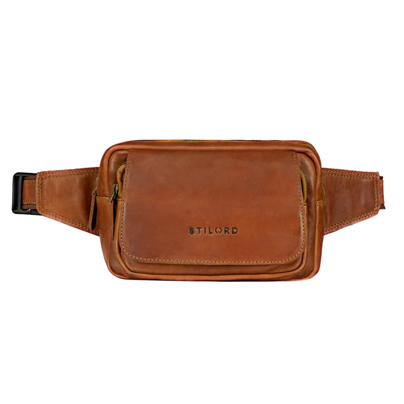 B-WARE "Boston" Gürteltasche Leder Vintage