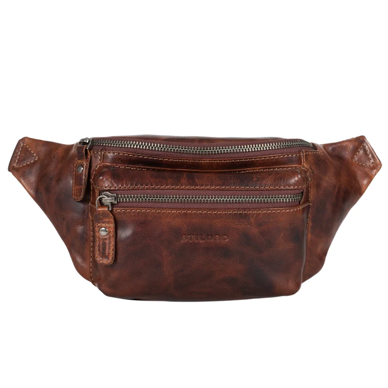 "Portland" Moderne Gürteltasche Leder für Damen und Herren