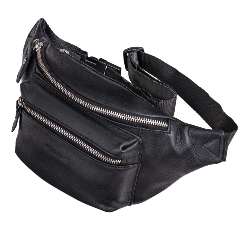 "Portland" Moderne Gürteltasche Leder für Damen und Herren