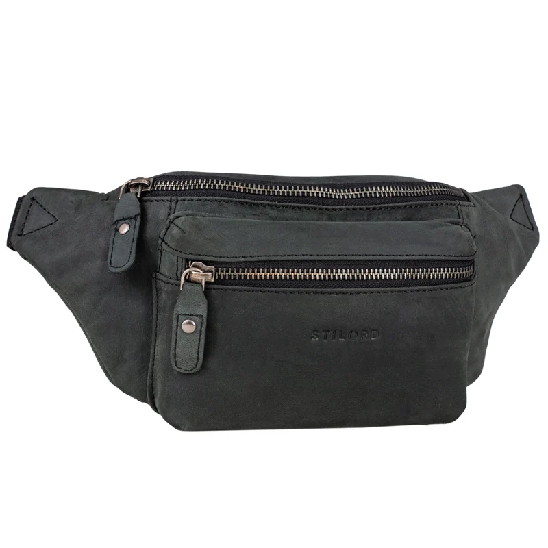 "Portland" Moderne Gürteltasche Leder für Damen und Herren