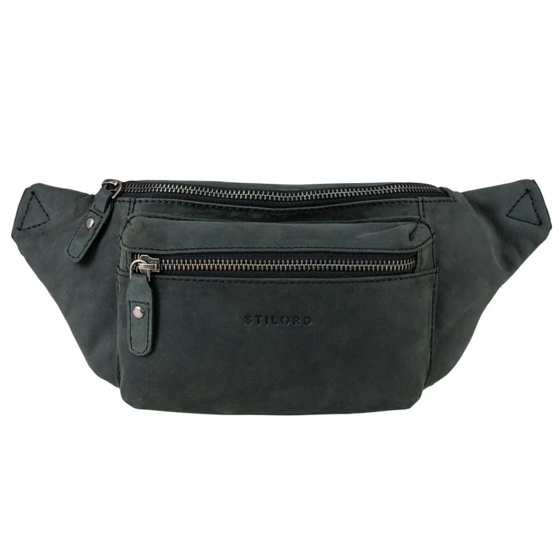 "Portland" Moderne Gürteltasche Leder für Damen und Herren