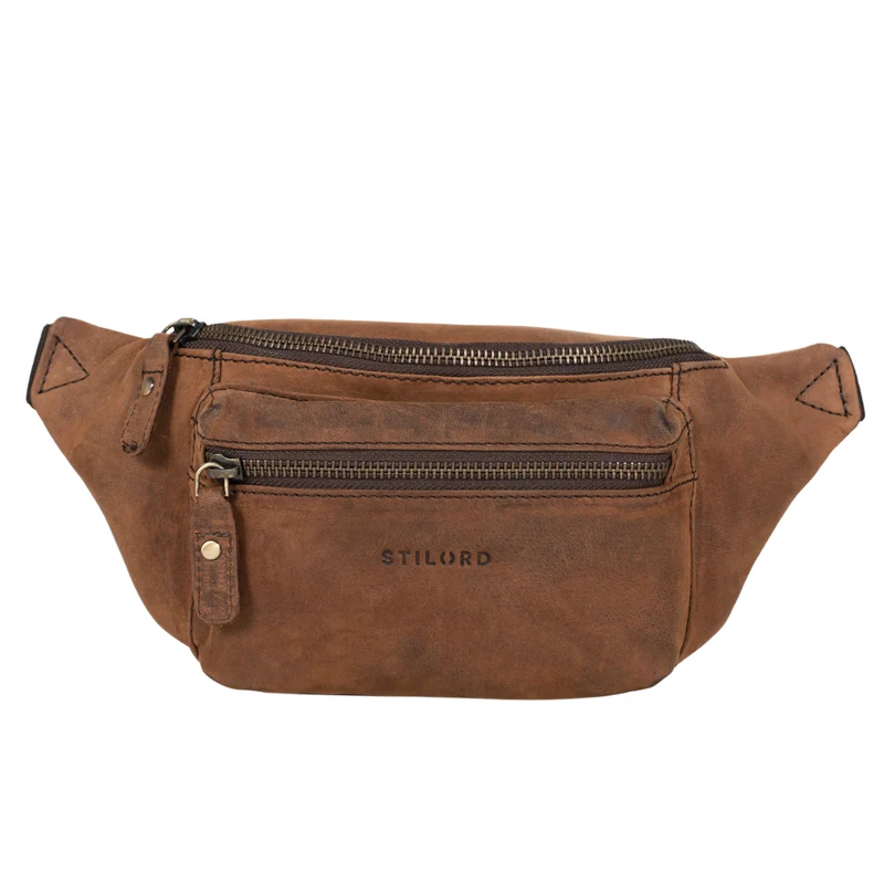"Portland" Moderne Gürteltasche Leder für Damen und Herren