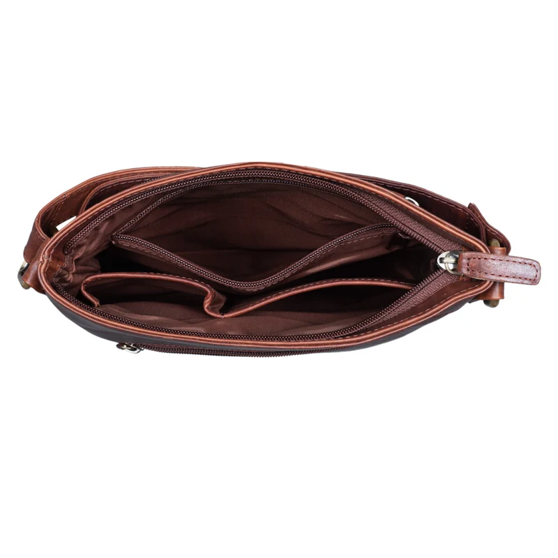B-WARE "Stella" Vintage Handtasche Damen Leder klein