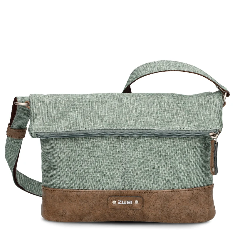 zwei Olli OT6 - Schultertasche 20/29 cm (eucalyptus)