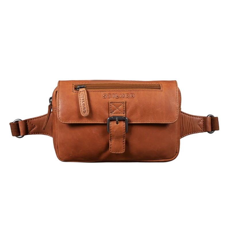 B-WARE "Ian" Gürteltasche Leder Herren