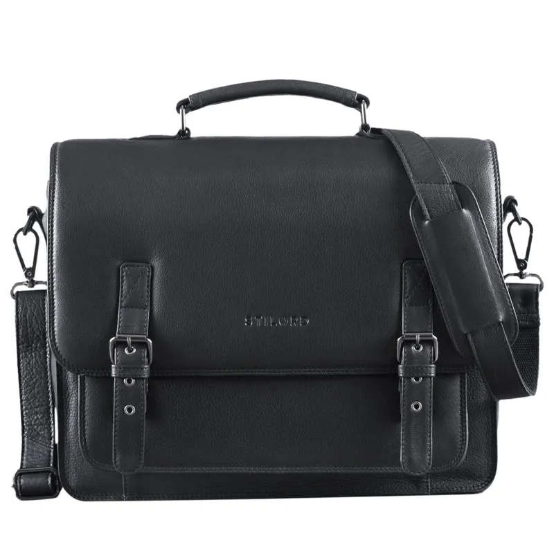 B-WARE "James" Leder Business Aktentasche