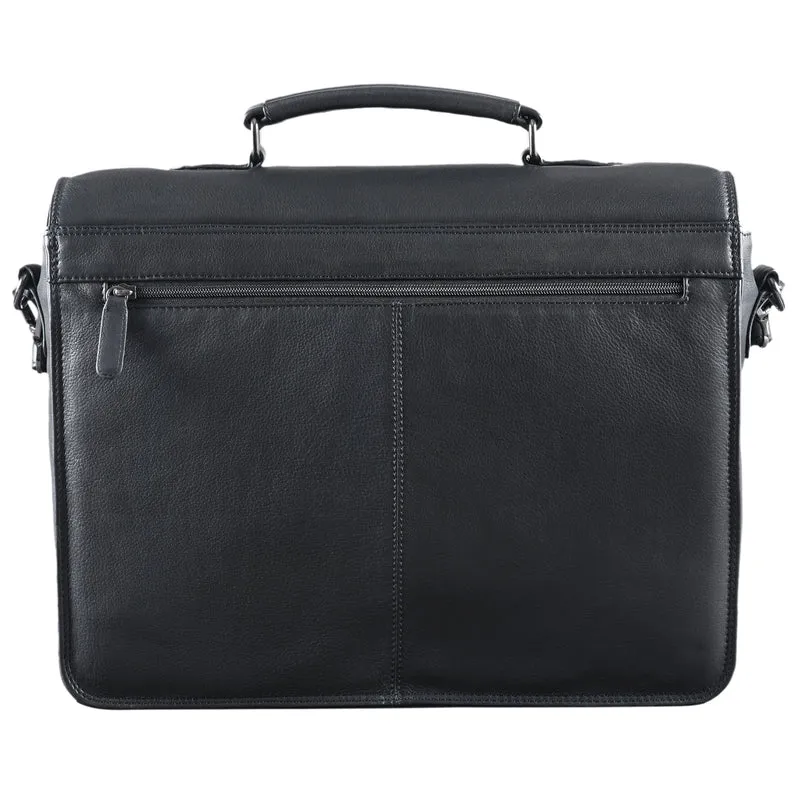 B-WARE "James" Leder Business Aktentasche
