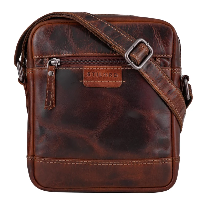 "Brian" Vintage Leder Tasche zum Umhängen