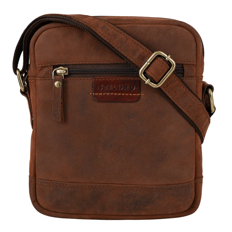"Brian" Vintage Leder Tasche zum Umhängen