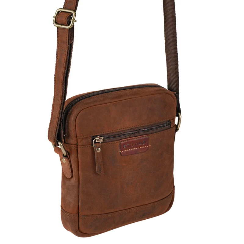 "Brian" Vintage Leder Tasche zum Umhängen