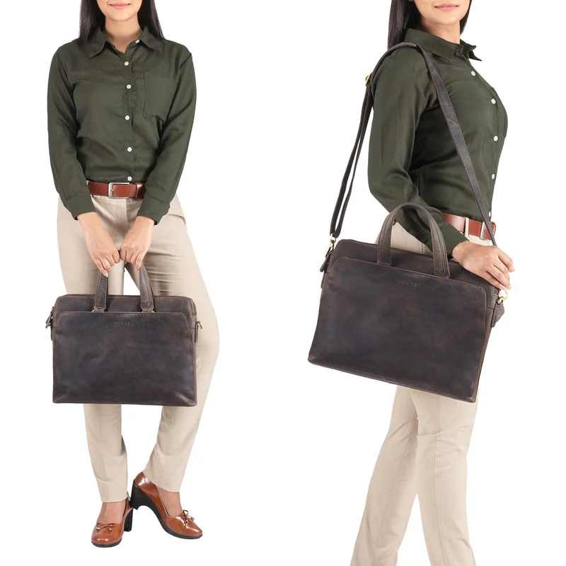 "Kylie" Business Ledertasche Damen