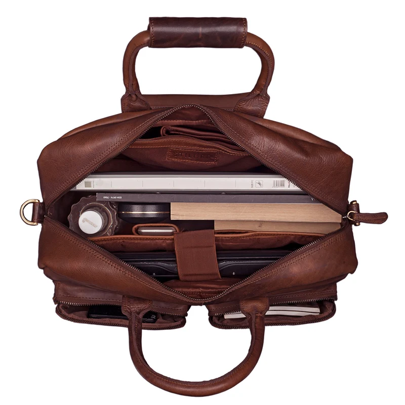 B-WARE "Henri" Bürotasche Leder