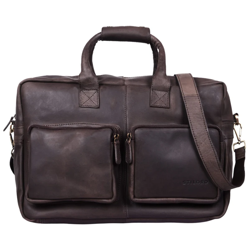 B-WARE "Henri" Bürotasche Leder