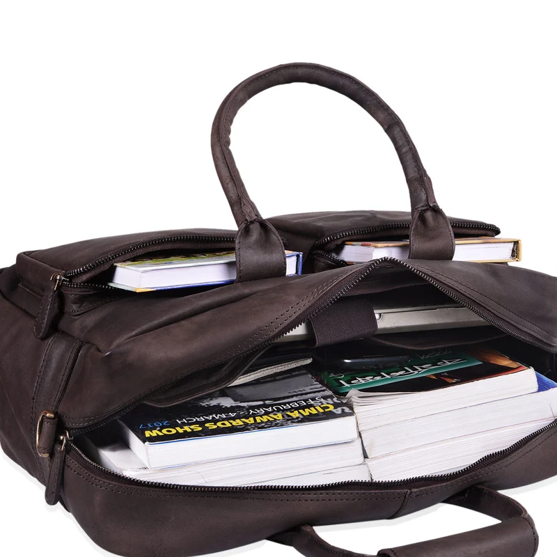 B-WARE "Henri" Bürotasche Leder