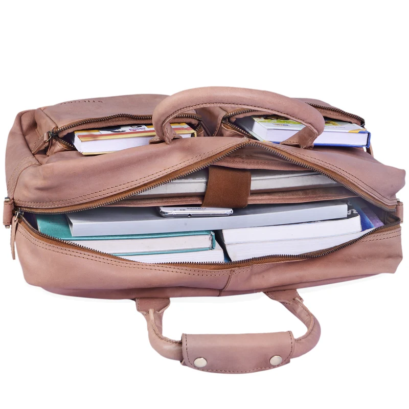 B-WARE "Henri" Bürotasche Leder