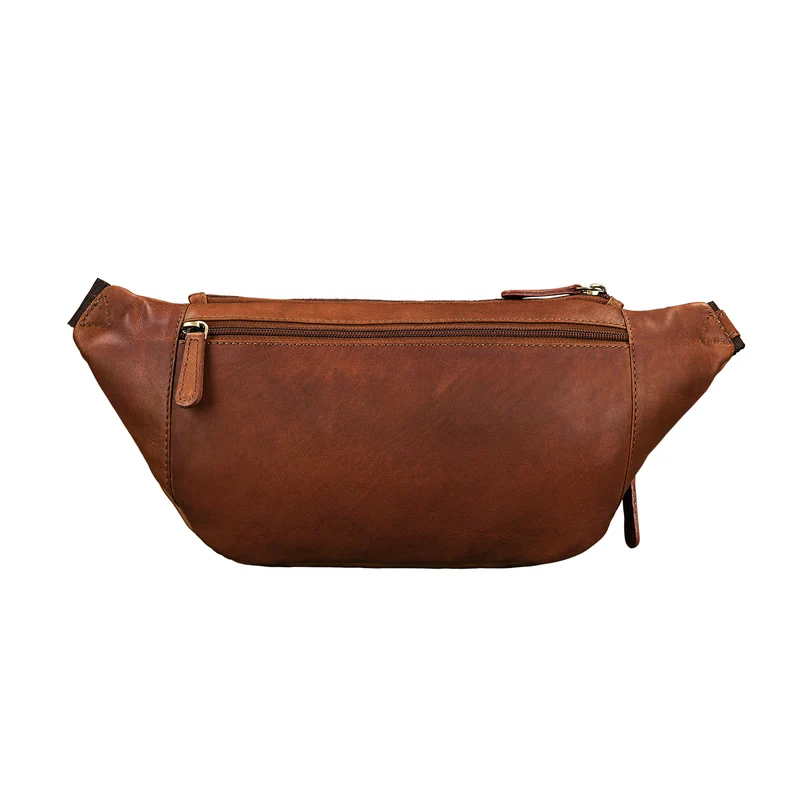 B-WARE "Luke" Bauchtasche Leder Herren Damen