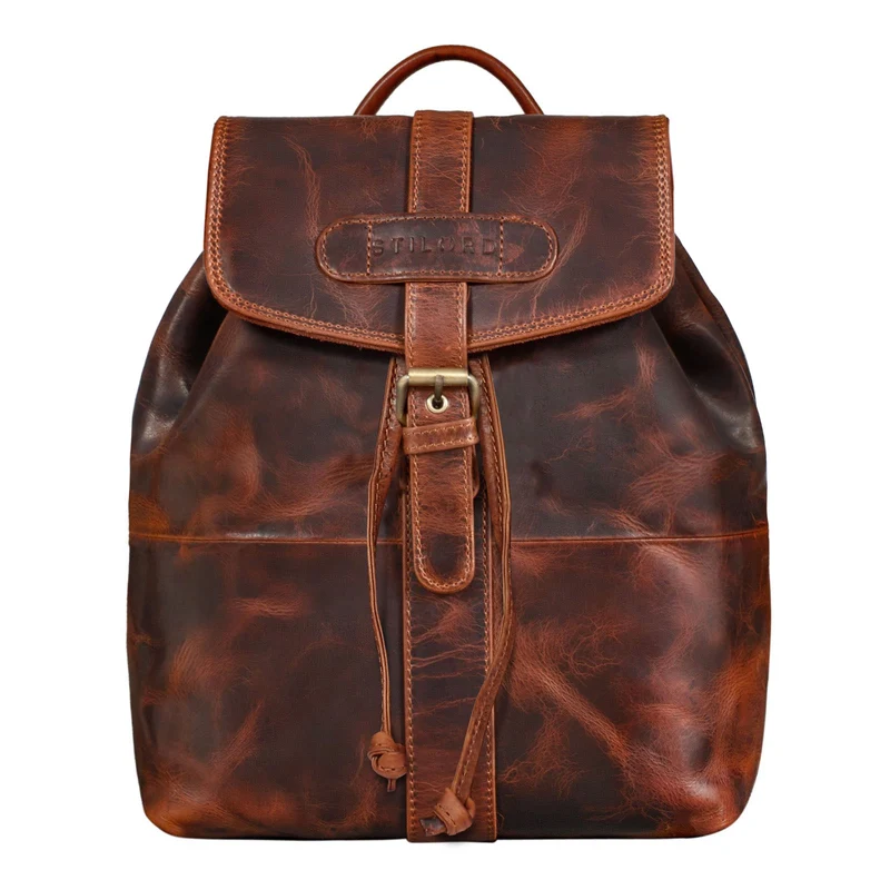 "Ranger" Vintage Rucksack Leder 13,3 Zoll