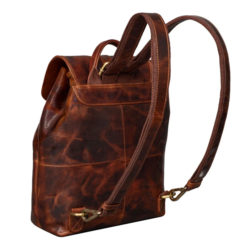 "Ranger" Vintage Rucksack Leder 13,3 Zoll