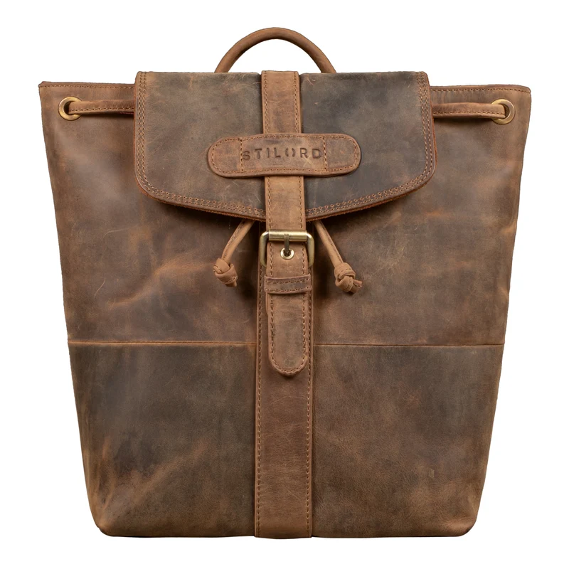 "Ranger" Vintage Rucksack Leder 13,3 Zoll