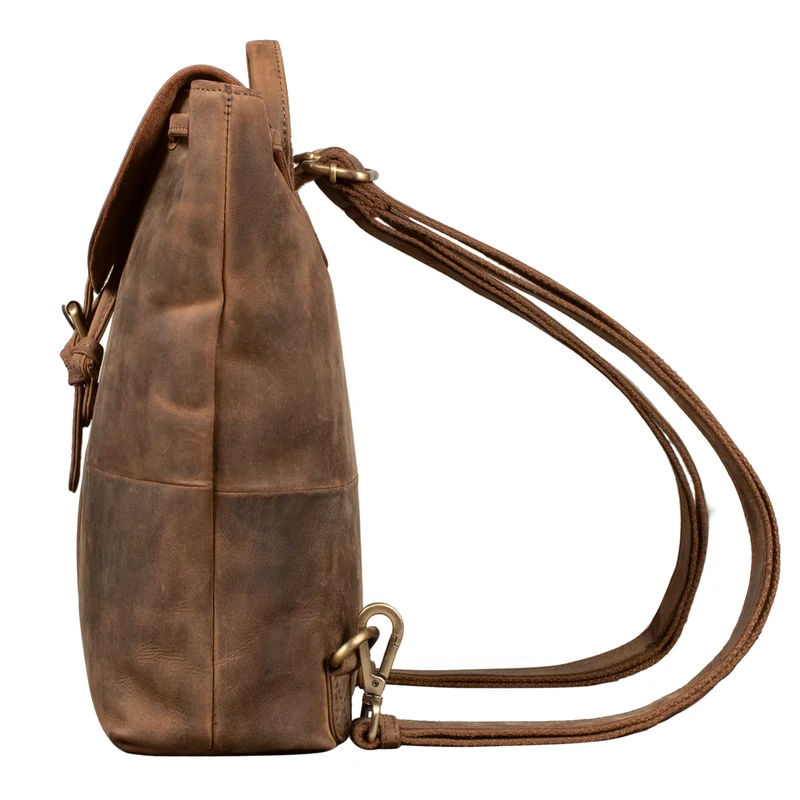 "Ranger" Vintage Rucksack Leder 13,3 Zoll